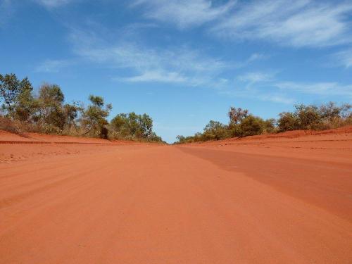 Sandpiste zum Cape Leveque